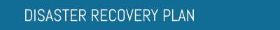 DISASTER RECOVERY PLAN
